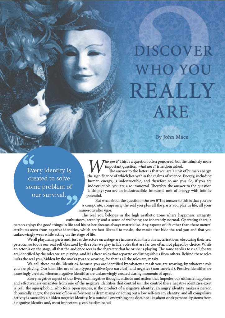 Finding Real Me Mace Energy Method Practitioner